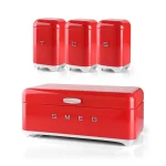 SMEG Bread Bin & Canister Set